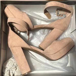 Rose high heels